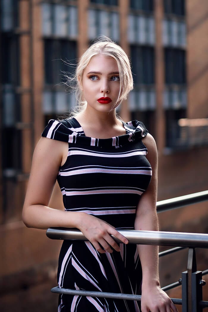 Striped dress